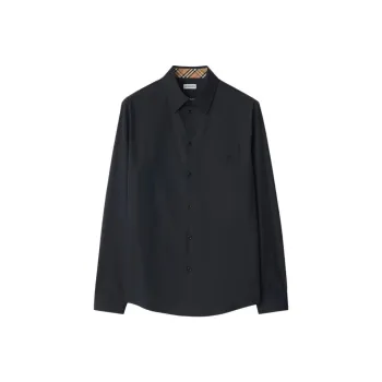 Burberry Shirt Men's Marine Blue