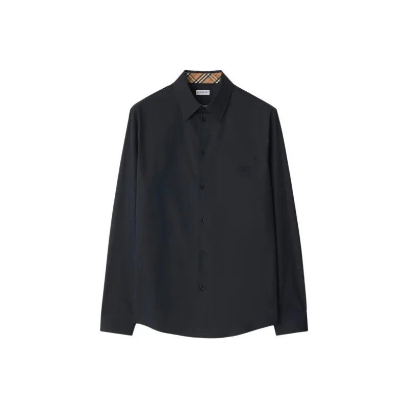 Burberry Shirt Men's Marine Blue-0