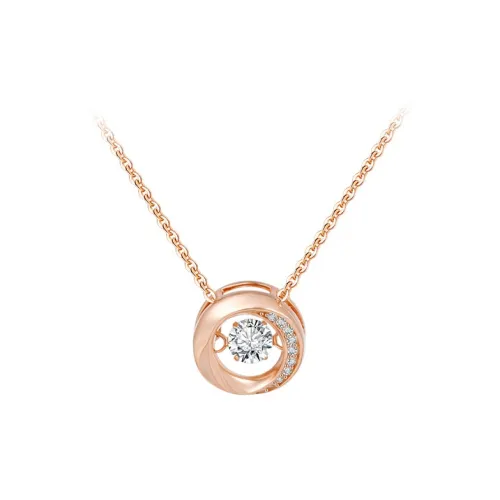 SHINE S925 Silver With Zircon Necklaces Women's