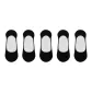 [5 Pack, Invisible]5 Pack Black