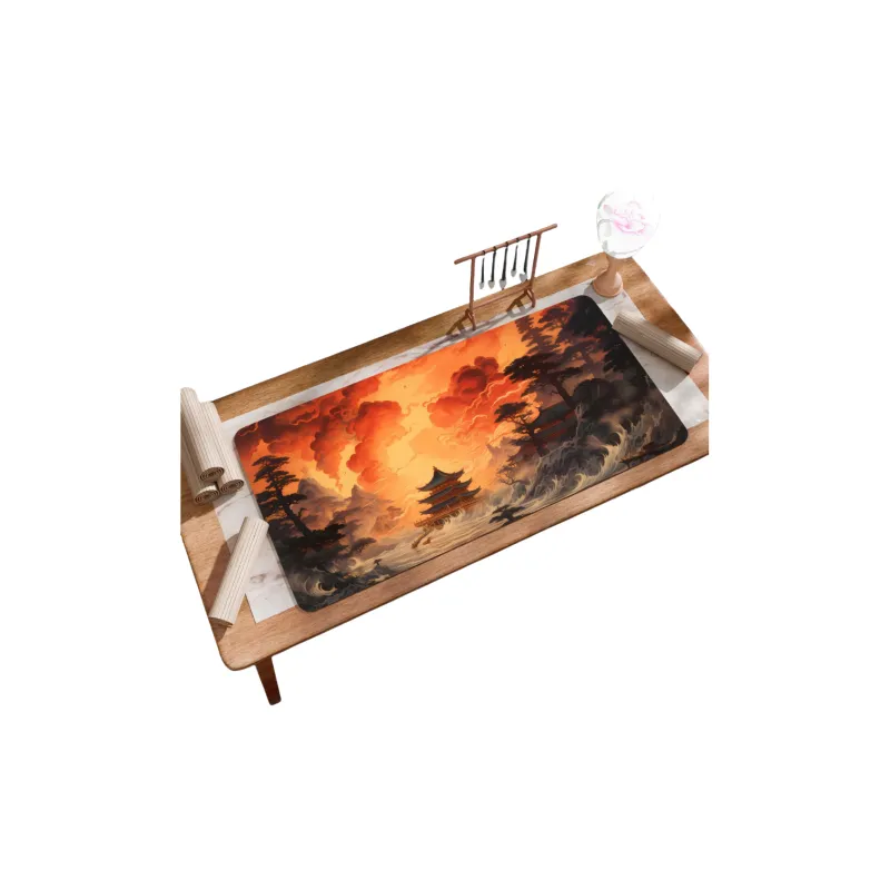 Spinning autumn pie Tablecloths / Table Mats-18