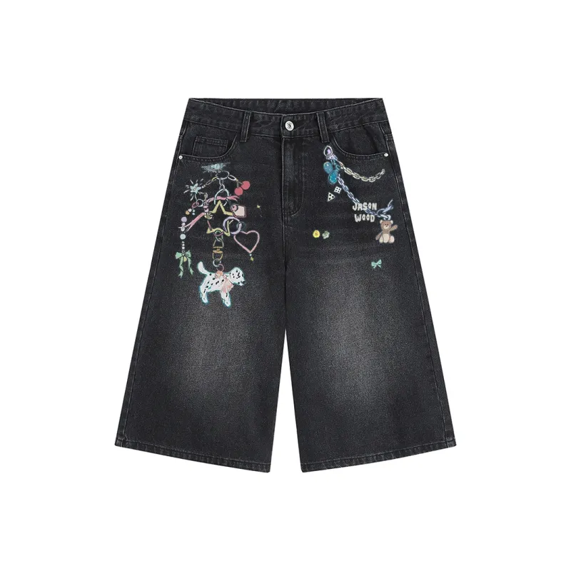 JASONWOOD Denim Shorts Unisex-0