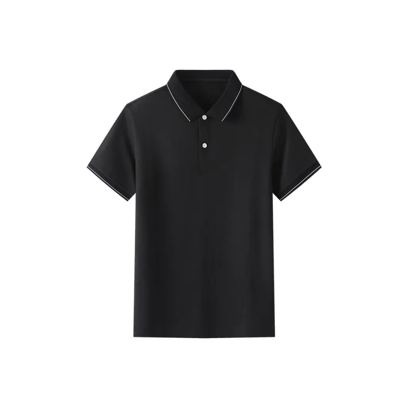 ARTSDON Polo Shirts Men Black-0
