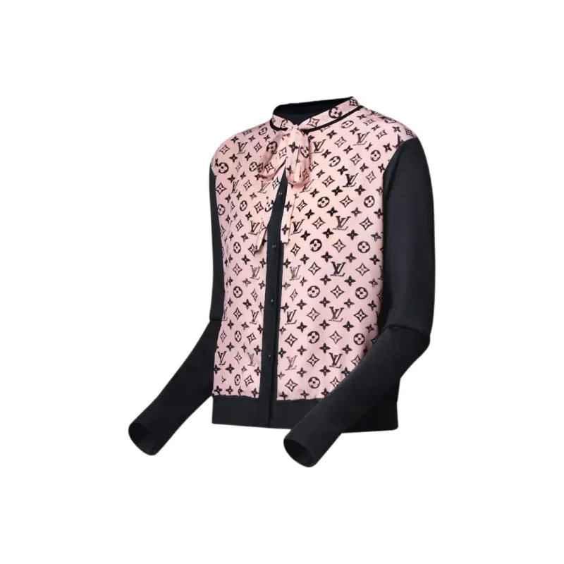 LOUIS VUITTON Monogram Front Cardigan-2
