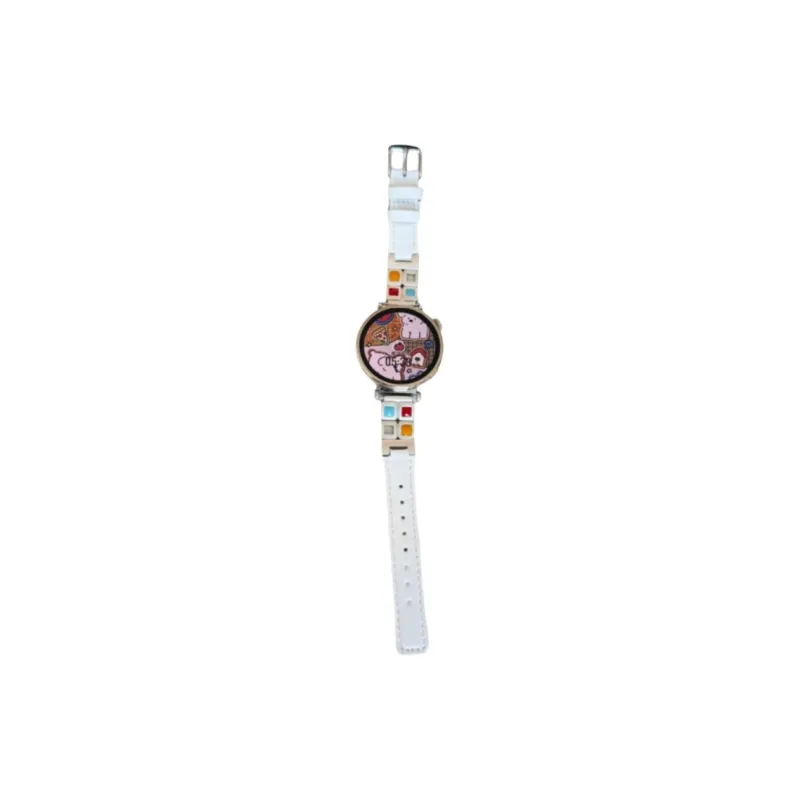 LOVINGCOOL Huawei Compatibility Watch Band Leather, Metal-10