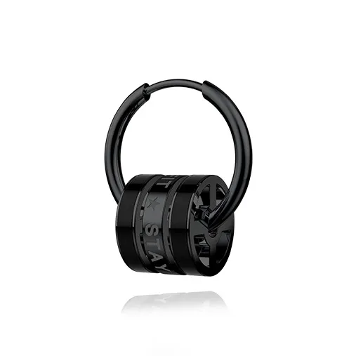 RAWNESS Titanium Steel Stud Earrings Men's-7