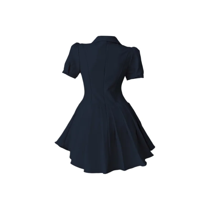 Mu Xiao Xin Short Sleeved Dress Women's-1