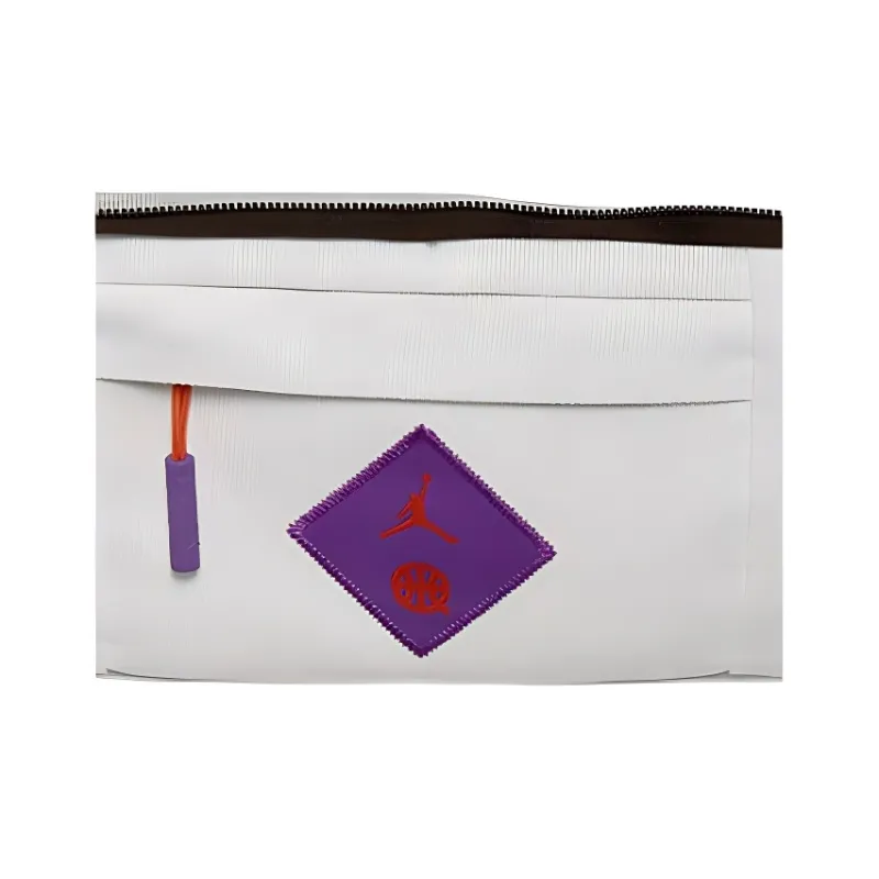 Jordan Polyester Sling Bag, Crossbody Bag, Fanny Pack Regular Unisex White-5