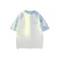 White & Sky Blue Sleeves