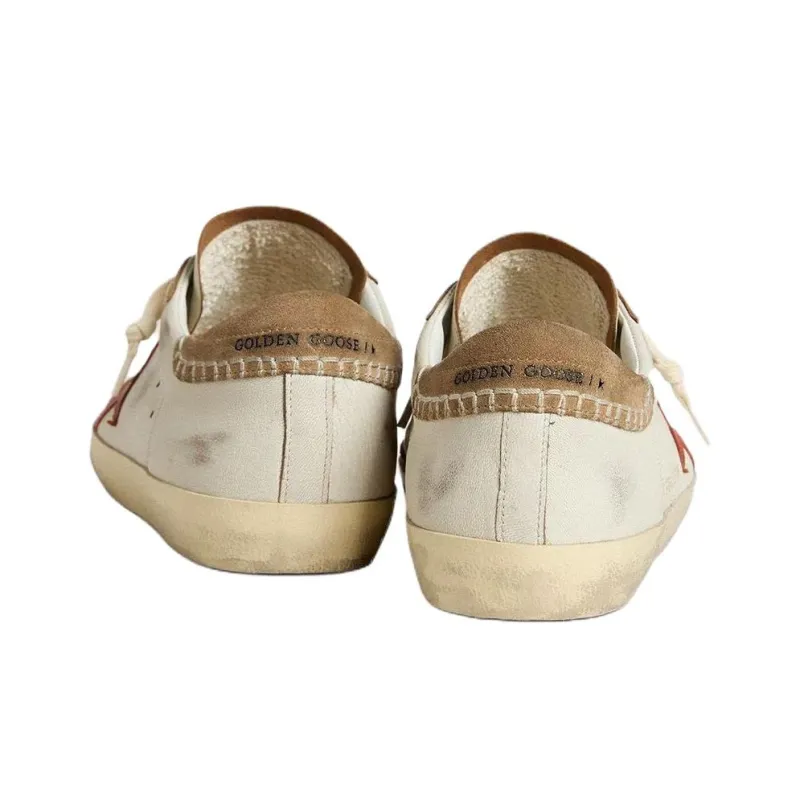 Golden Goose Super Star LTD Low Top Skateboard Shoes Men's White-3