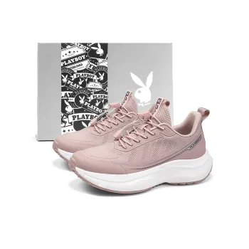 Playboy Low Top Mountaineering & Hiking Shoes Women's Pink Box Included