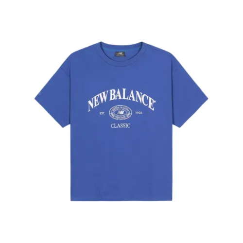 New Balance T Shirt Unisex Royal Blue