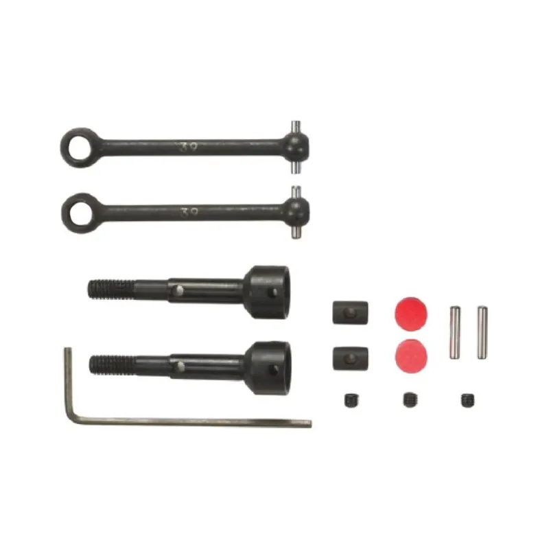 Tamiya 54394 39mm CVD Set, Universal Joint Propeller Shafts WR02/GF01/G601 Model Accessories-0