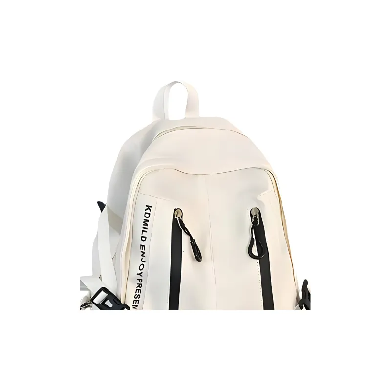 H YXIANG Nylon Backpack Large Size Unisex Multicolor-3