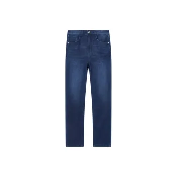 Jiumuwang Men's Pants Expert Jeans Men's Denim Blue