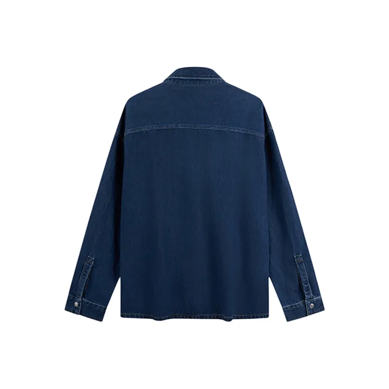 CALVIN KLEIN Denim Jacket Men's Denim Blue-1