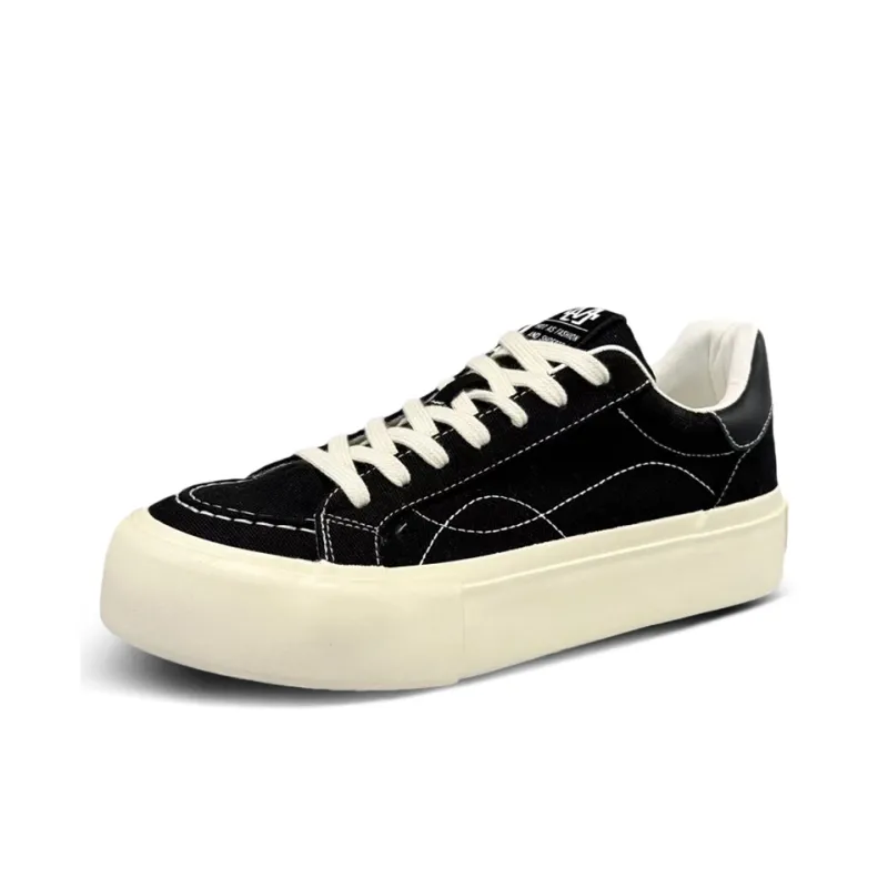 TEXWOOD Slip Resistant Balance Lightweight Support Low Top Skateboard Shoes Men's-1