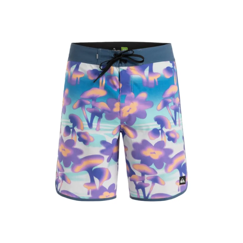 Quiksilver Beach Shorts Men's Blue Purple-2