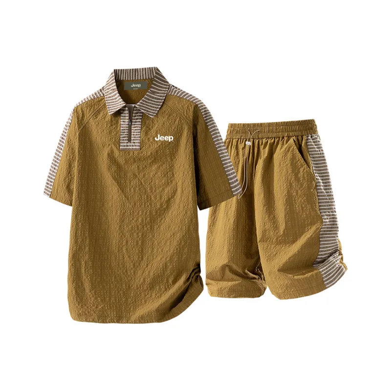Jeep Casual Sportswear Unisex 2 Piece Set-12