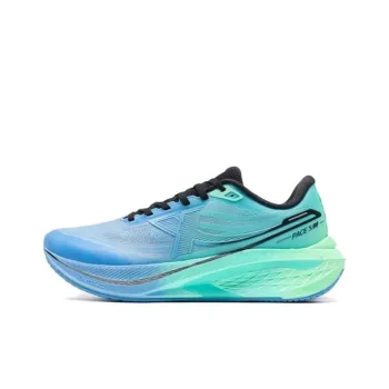 XTEP 5 Speed 3 Lightweight Anti Slip Low Top Casual Running Shoes Men's Green Blue