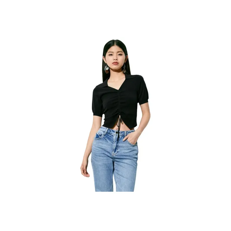 PEACEBIRD Polo Shirts Women's-1