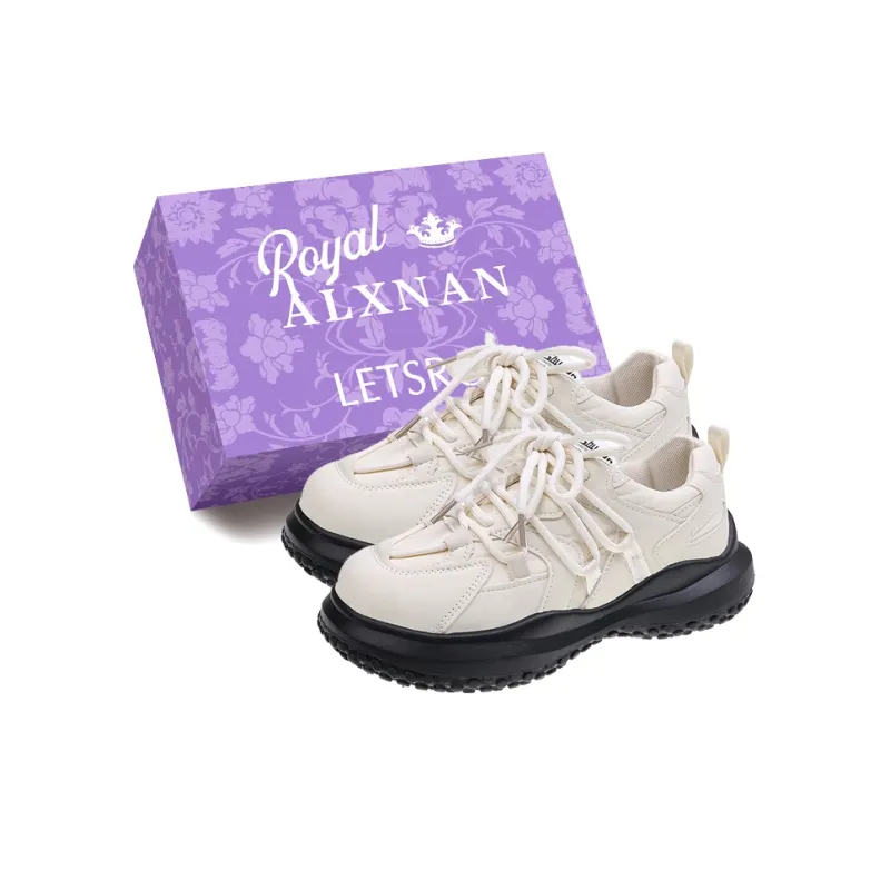 Alxnan Breathable And Lightweight Low Top Casual Shoes Women's-0