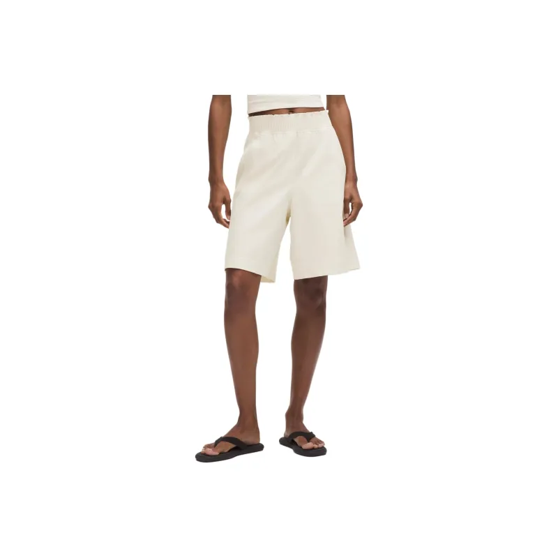 Lululemon Stretch WovenHigh Rise Ruffle Waist Casual Shorts 9' Women's-6
