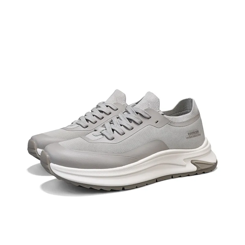 YEARCON Height Increasing Low Top Casual Shoes Men's-7