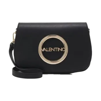 Valentino Polyurethane Shoulder Bag, Crossbody Bag Women's Black