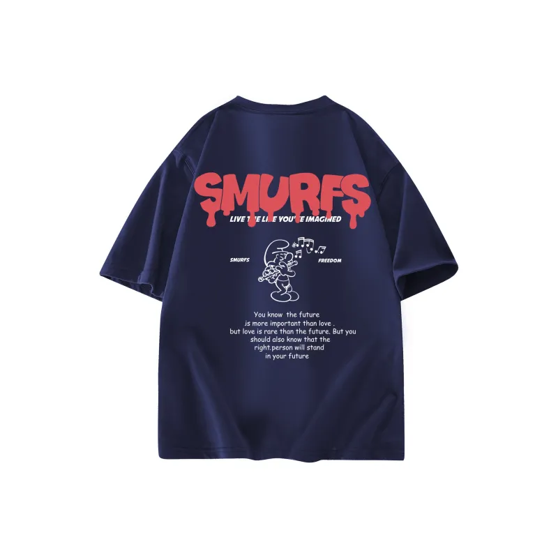 The Smurfs T Shirts Unisex-19