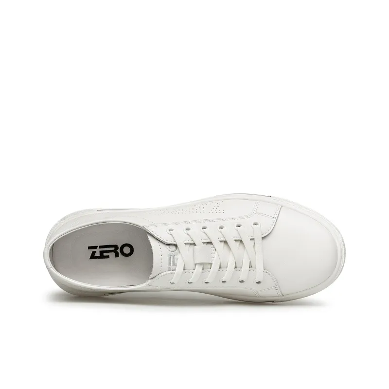 ZRO Coverage, Abrasion Resistant, Balanced, Lightweight, And Breathable Low Top Skateboard Shoes Men's White-3