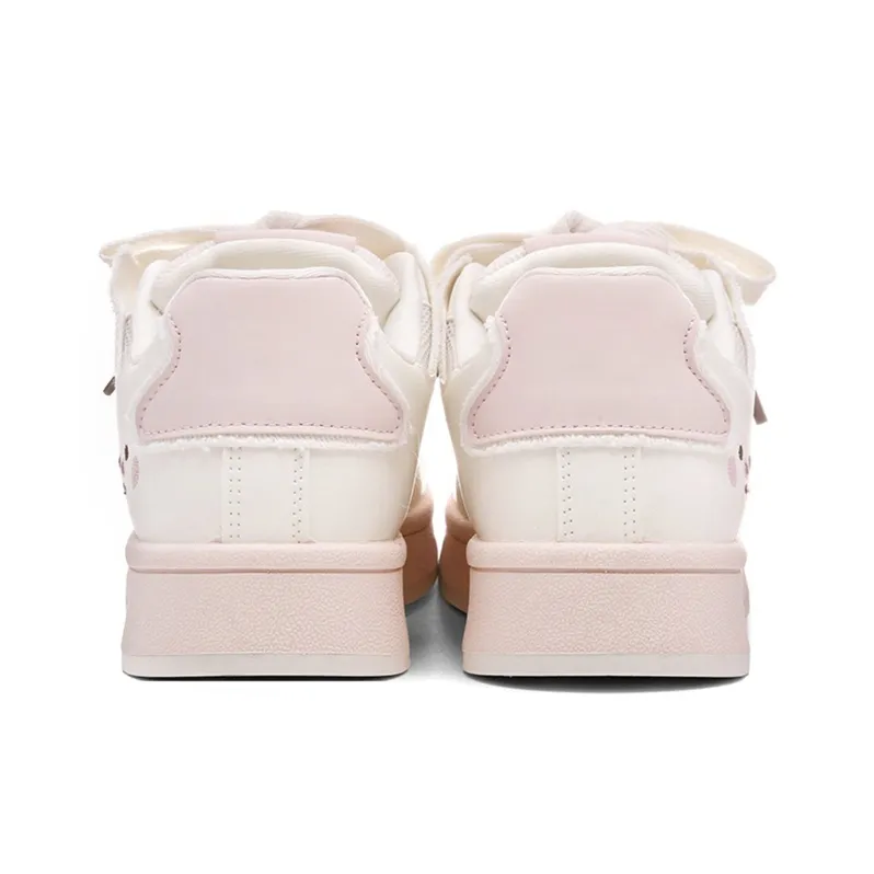 The New Age Family Low Top Skateboard Shoes Women's Pink-4