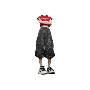 NXPTP Denim Shorts Unisex Camouflage