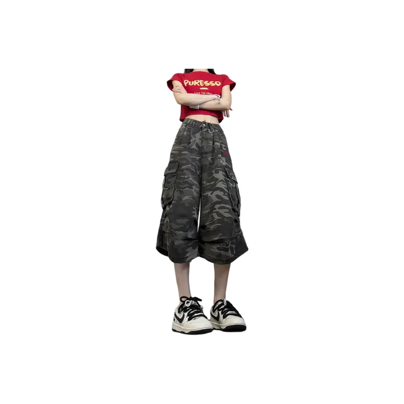 NXPTP Denim Shorts Unisex Camouflage-0