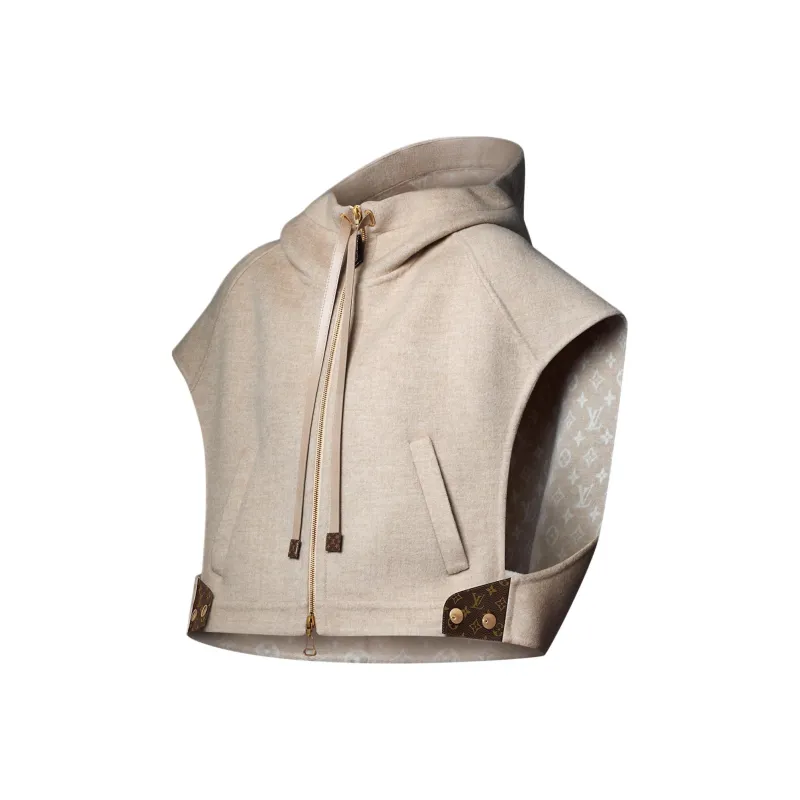 LOUIS VUITTON Double Face Open Arm Jacket-2