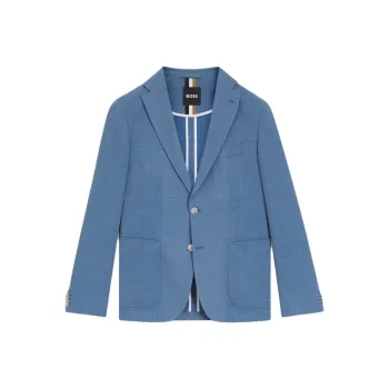 HUGO BOSS Business Suit Men's Light Blue