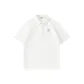 White (Pure White Badge Chest Logo)