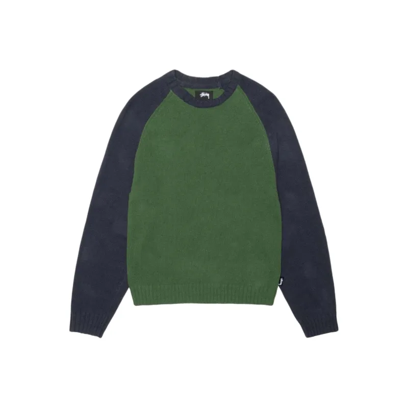 Stussy Colorblocked Raglan Knit Crew-2