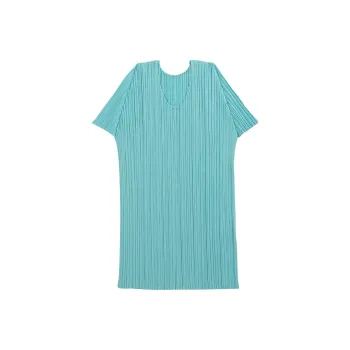 PLEATS PLEASE ISSEY MIYAKE T Shirt Women's Aqua Blue