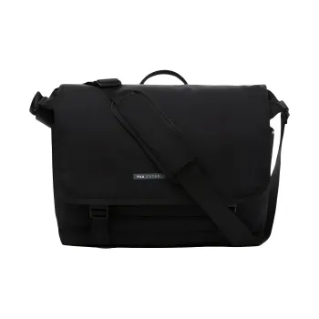 FILA Nylon Messenger Bag, Shoulder Bag, Crossbody Bag Unisex Black