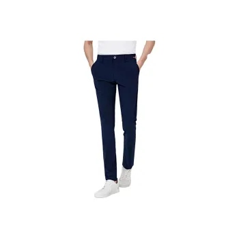 NAVIGARE Casual Pants Men Navy Blue