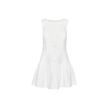 ARITZIA SS25 Wilfred Snapdragon Linen Dress Sleeveless Dress Women's