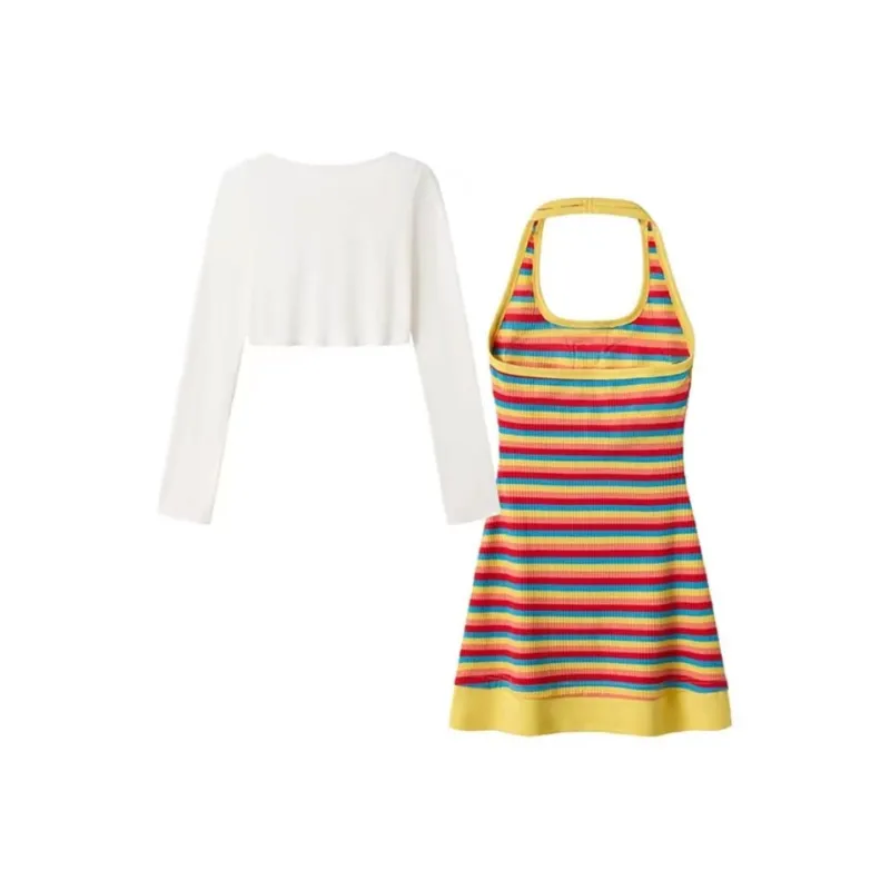 PUREIDOL Two Piece Skirt Sets Women's-1