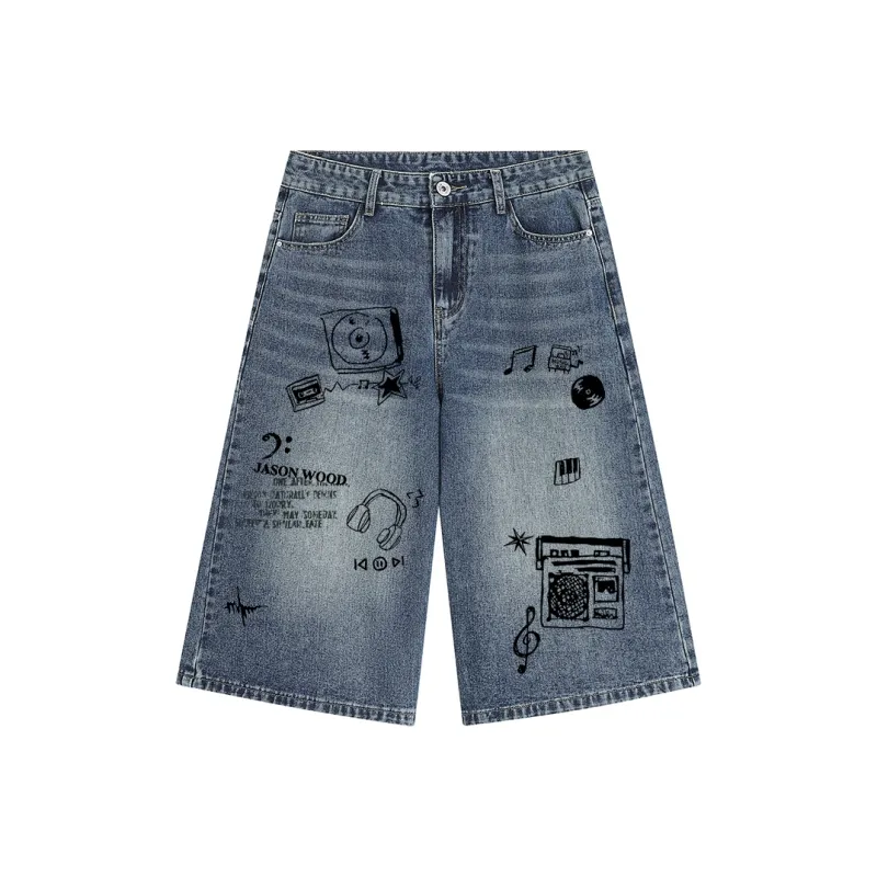 JASONWOOD Denim Shorts Unisex-0