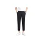 Navy Blue Ankle-Length Pants
