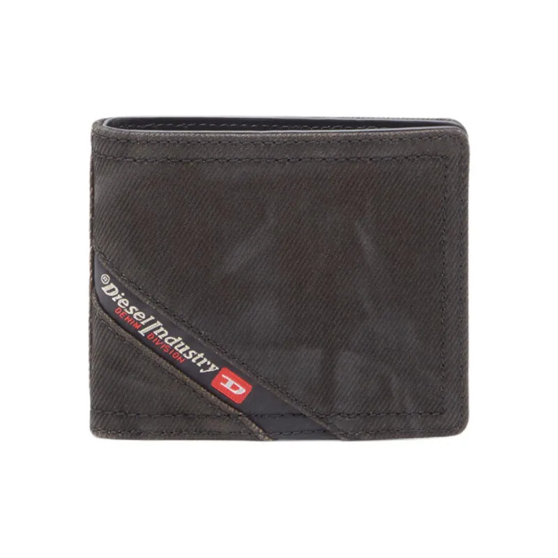 DIESEL Cotton Wallet Men's Black-0