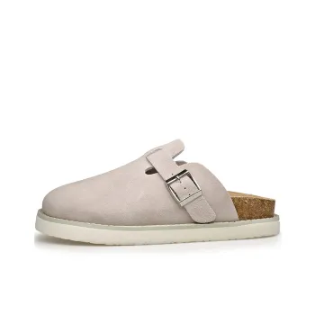 Romon Rubber Sole Slip Resistant Closed Toe Slippers Men's Sand
