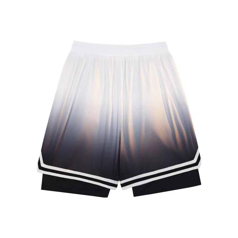 Emoji Basketball Shorts Unisex-11