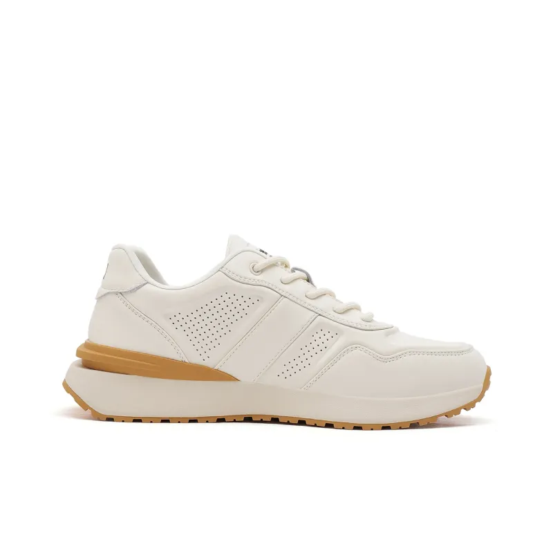 Lee Casual Shoes Men Low Top Light Beige/white/black-3