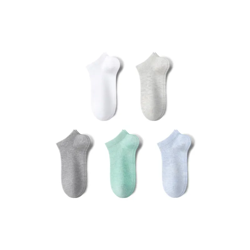 Runwei No Show Socks Women's 5 Pack-11